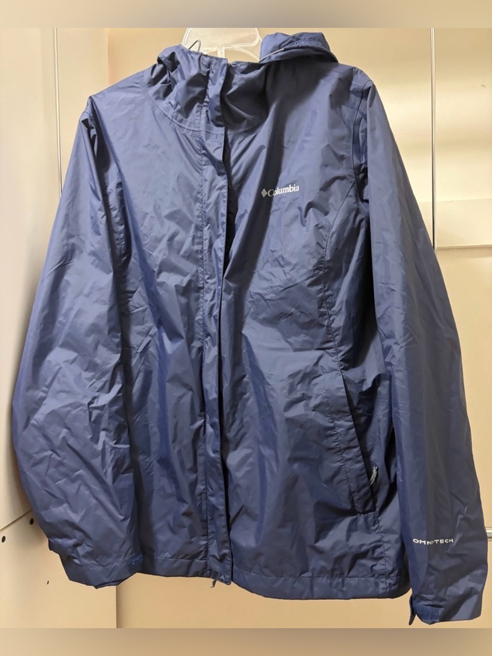 Columbia Navy Rain Jacket